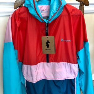 Cotopaxi XL women’s half zip windbreaker NEW!
